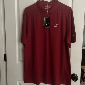 NWT Nike Alabama Crimson Tide golf polo
